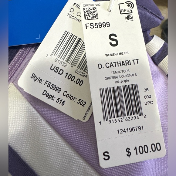 COPY - ADIDAS ORIGINALS DANIËLLE CATHARI TRACK TOP AND BOTTOM‼️ ITS A SET‼️ NWT… - Picture 8 of 9